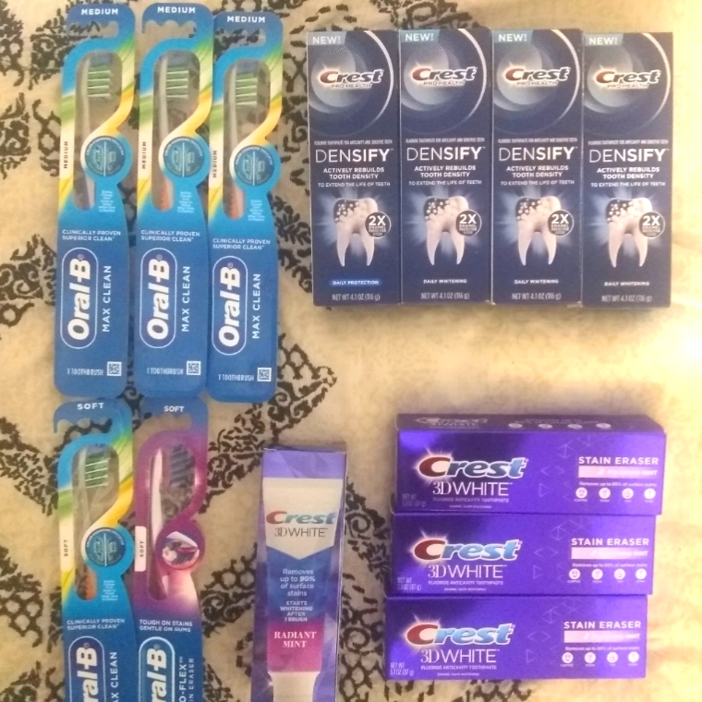 Crest & Oral-B Bundle